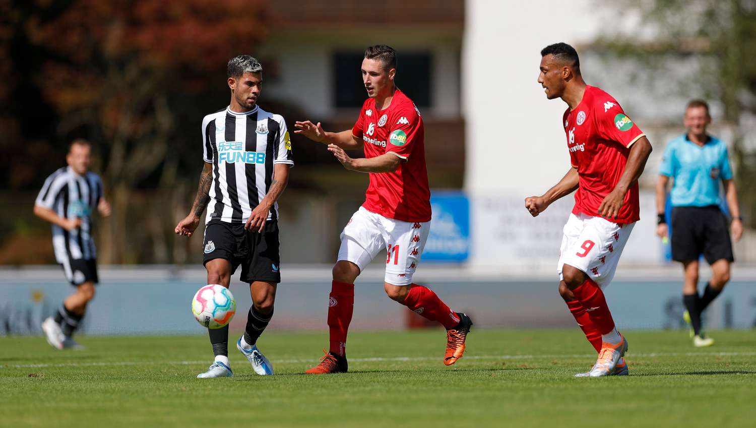 1. FSV Mainz 05 - Burgzorg Gegen Newcastle Mit Dem Tor Des Tages