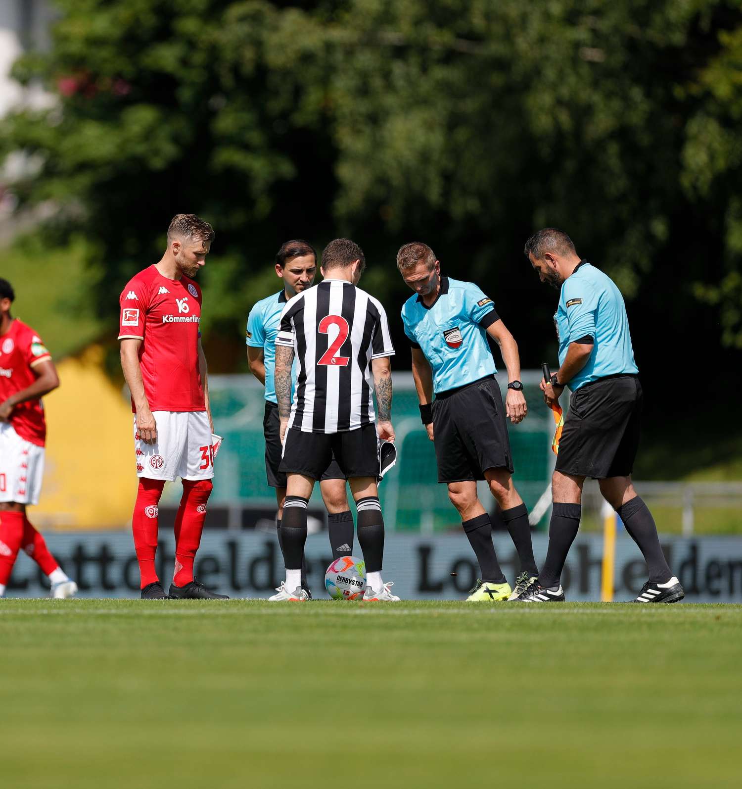 1. FSV Mainz 05 - Burgzorg Gegen Newcastle Mit Dem Tor Des Tages