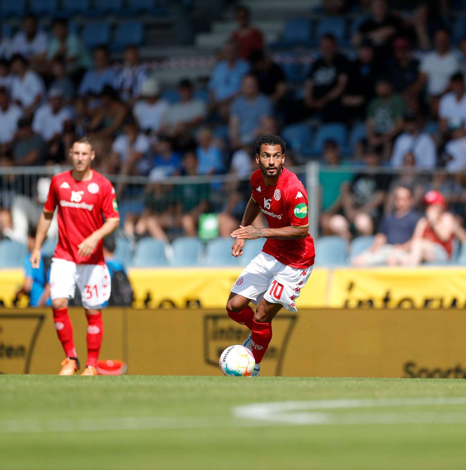 1. FSV Mainz 05 - Burgzorg Gegen Newcastle Mit Dem Tor Des Tages