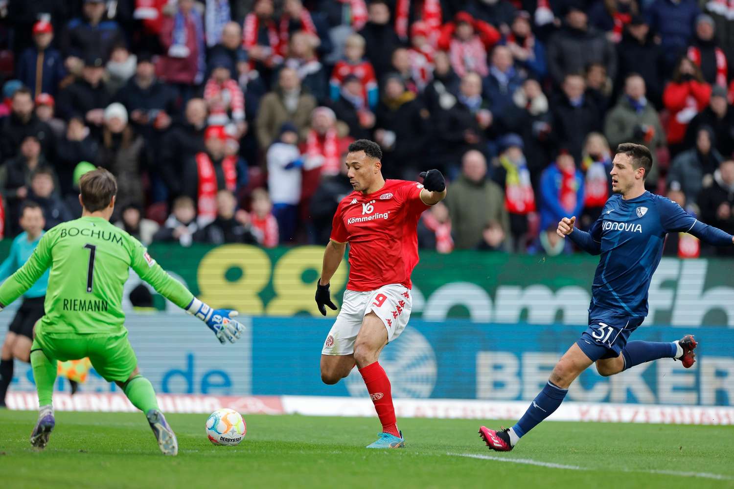 1. FSV Mainz 05 - Dank Onisiwo-Dreierpack: Mainzer Schlagen Bochum